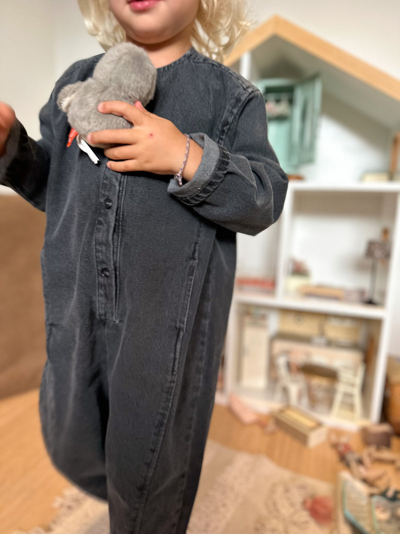Denim jumpsuit - Washed grey