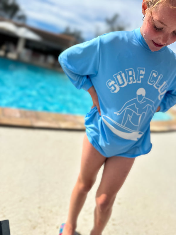 Surf swim tee  SPF50 - Sky blue