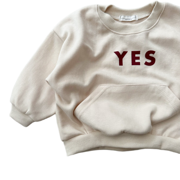 Bebe yes sweater - Cream