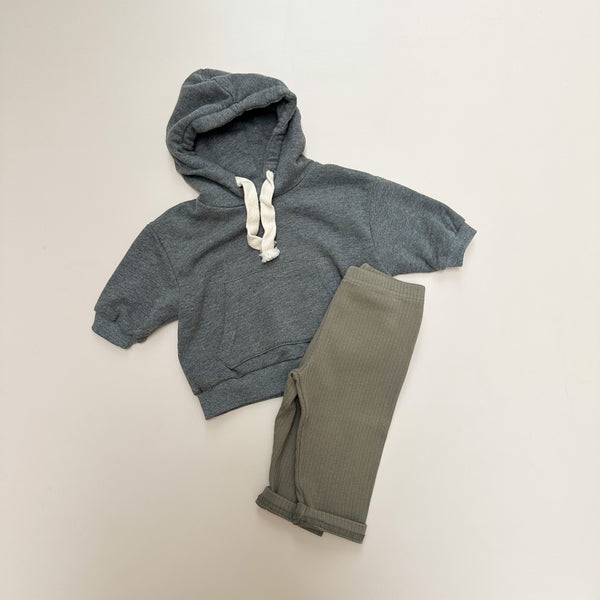 Bella hoodie - Grey melange
