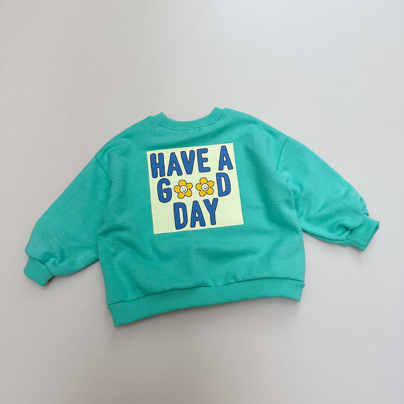 Good day sweatshirt - Green