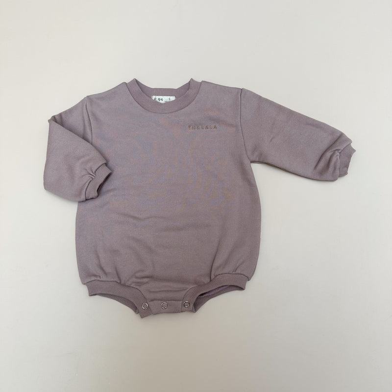 Lala sweater onesie - Dusty lilac