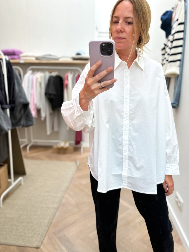 Kelly oversized shirt - Off white