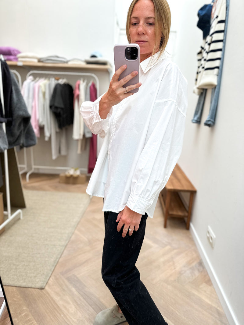 Kelly oversized shirt - Off white