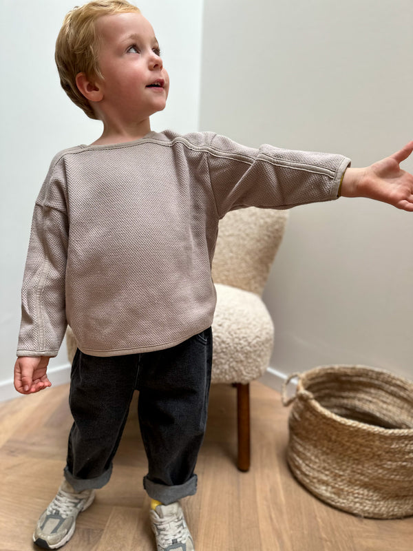 Brownie sweater tee - Mocha
