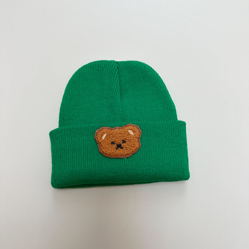 Baby bear beanie - Green