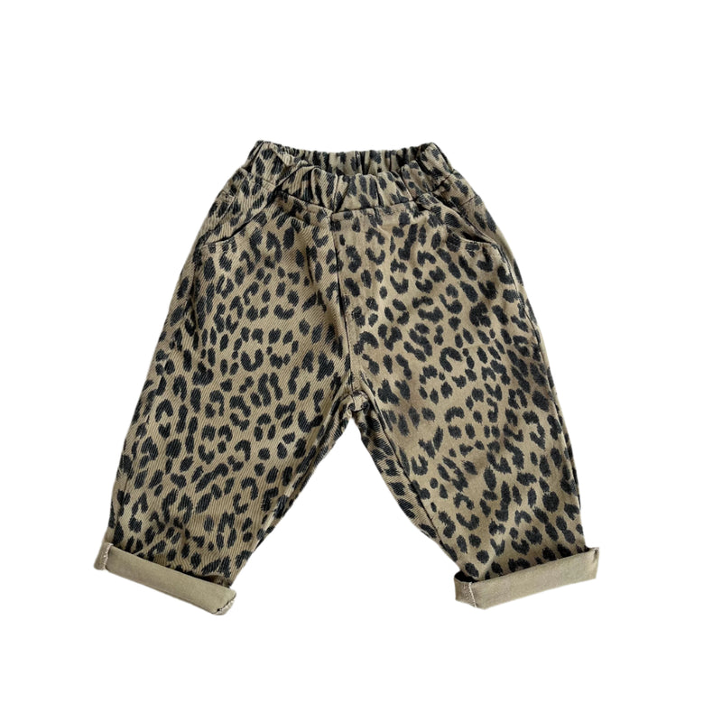 Rafa baggy jeans - Leopard print