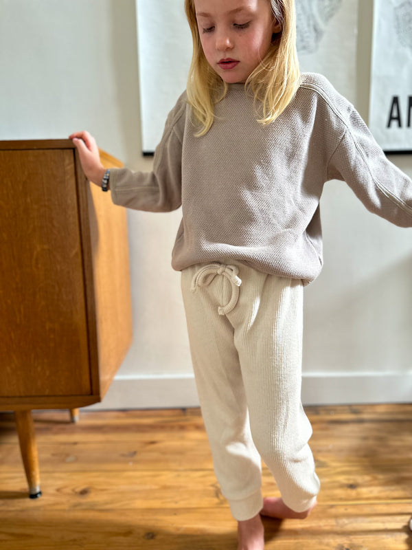 Pom pants - Cream