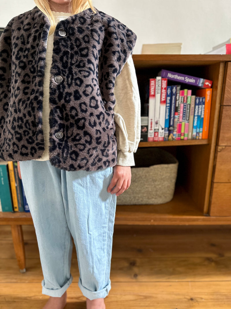 Leopard vest - Leopard