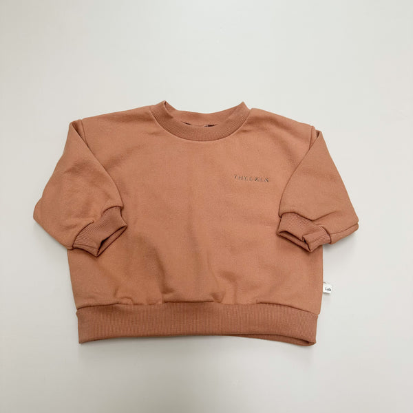 Lala sweatshirt - Rusty brick