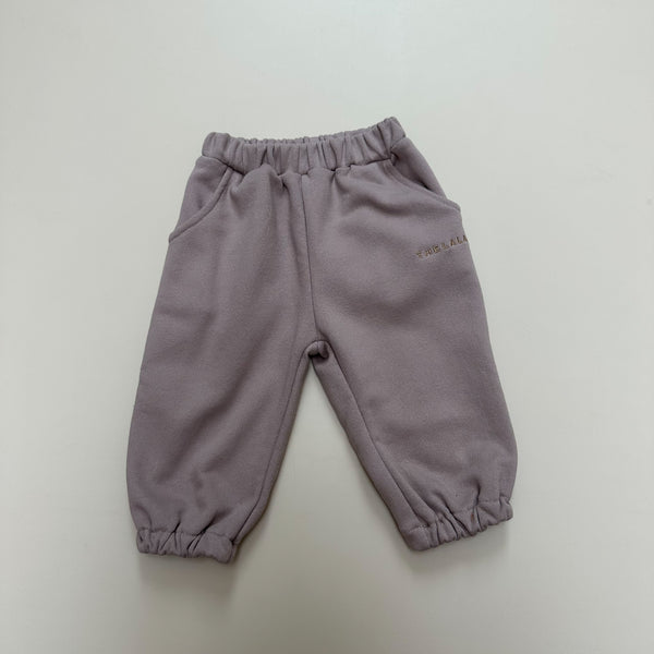 Lala jogger pants - Dusty lilac