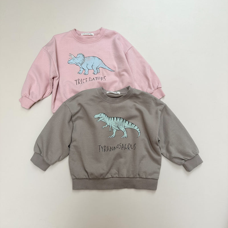 Dino sweatshirt - Cocoa