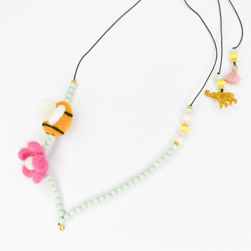 FB beesweet necklace - Mint