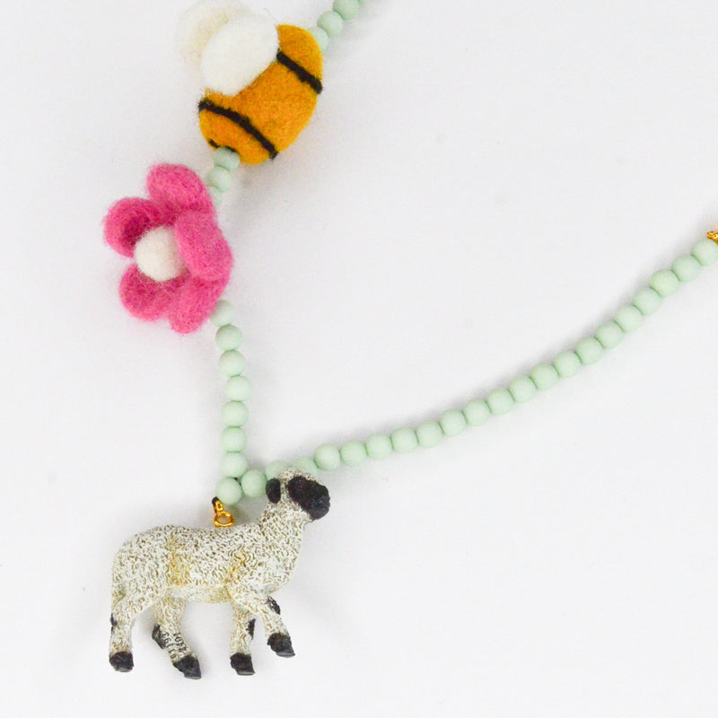 FB beesweet necklace - Mint