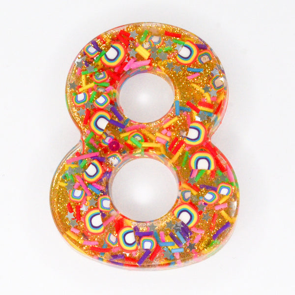 FB pendant rainbow party - Number 8