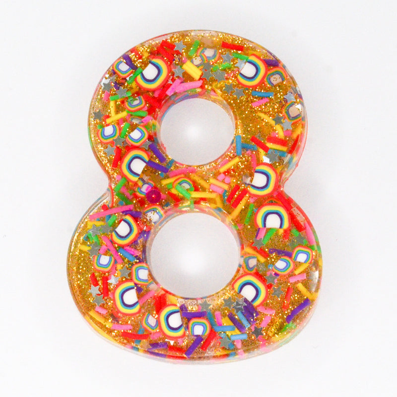 FB pendant rainbow party - Number 8