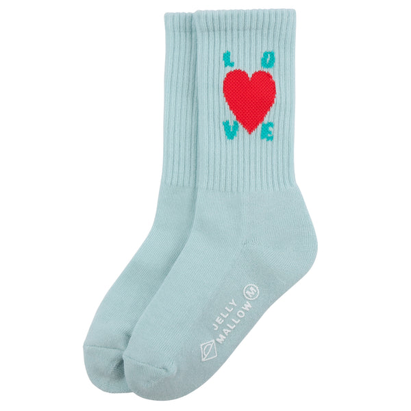 Love sport socks - Sky