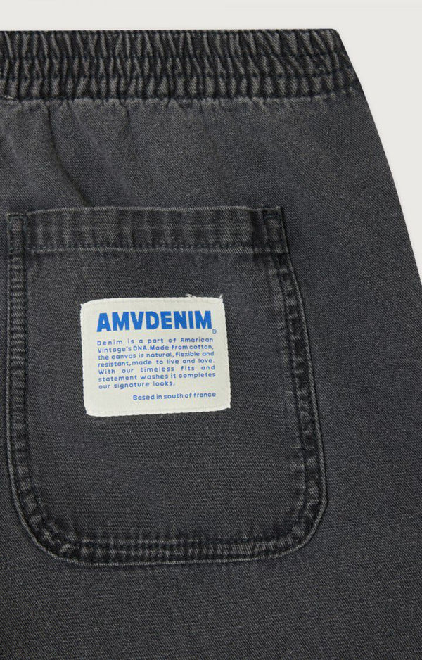 Jazy wide denim - Black washing
