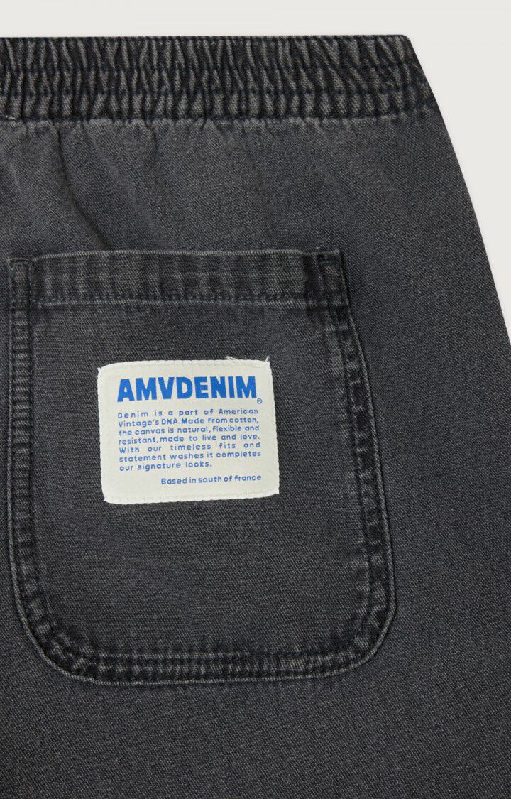 Jazy wide denim - Black washing