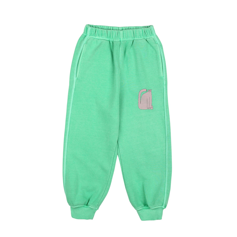 Pink cat lounge pants - Green