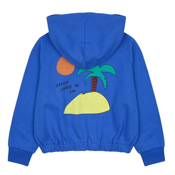 Beach hoodie - Blue