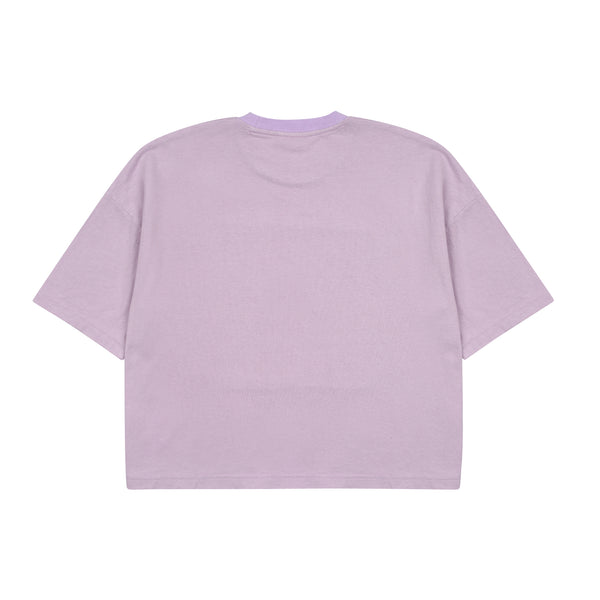 Oversized frame tee - Lilac