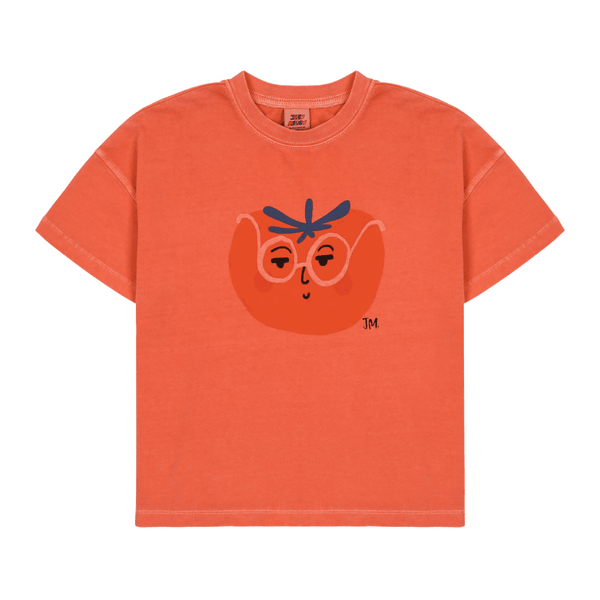 Tomato pigment tee - Orange