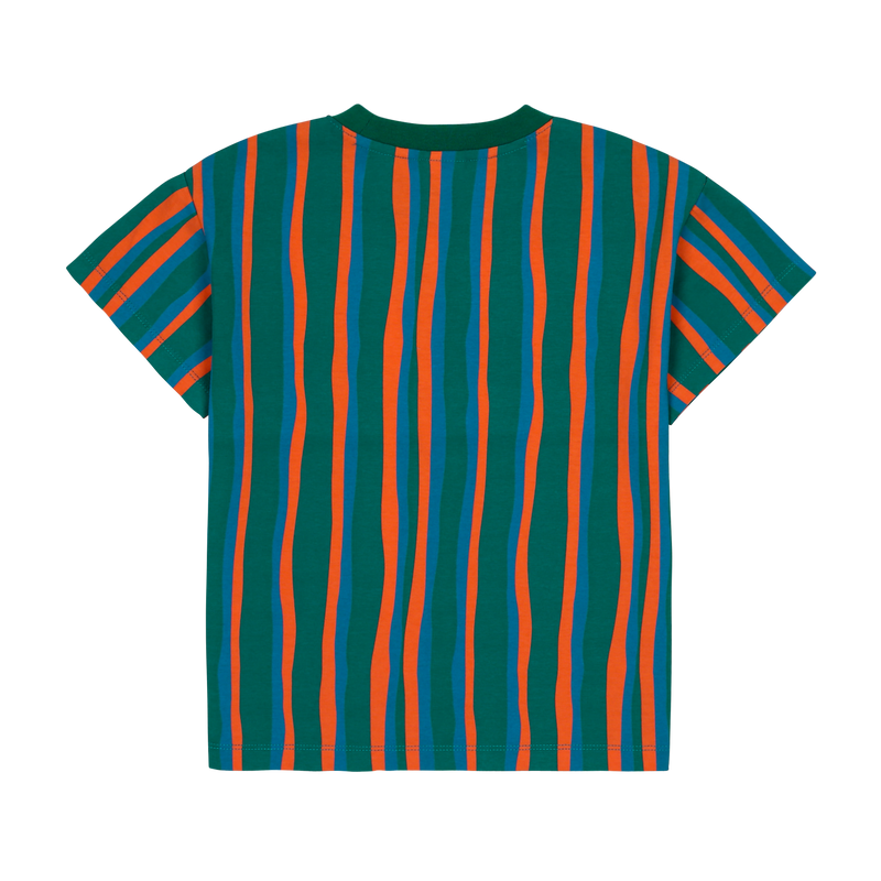 JM striped tee - Green