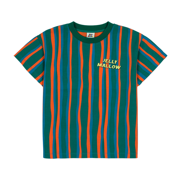 JM striped tee - Green