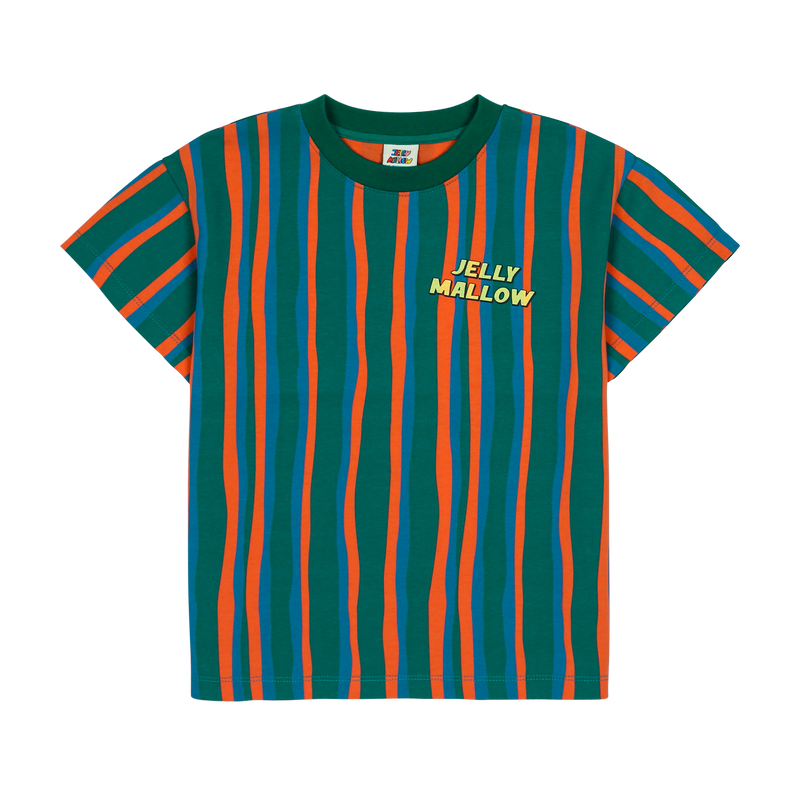 JM striped tee - Green