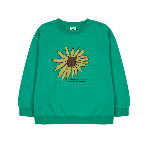 Lion sweatshirt - Green