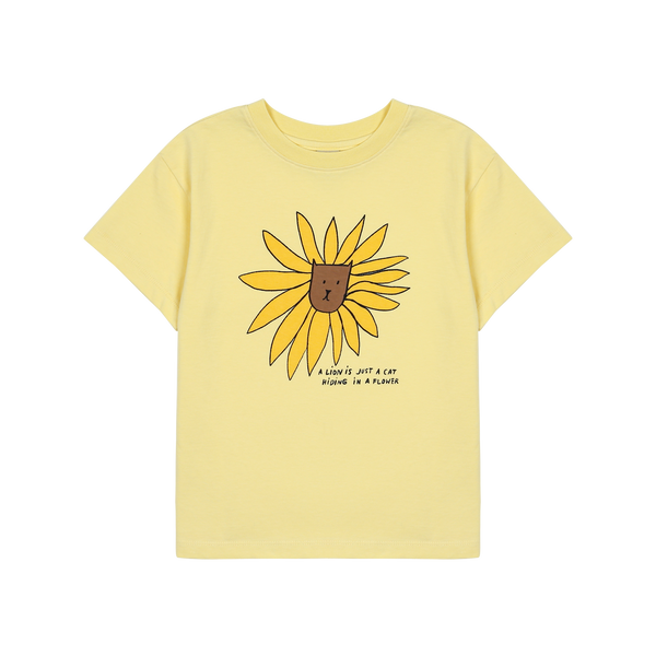 Lion tee - Yellow