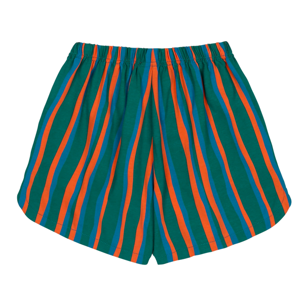 JM striped shorts - Green