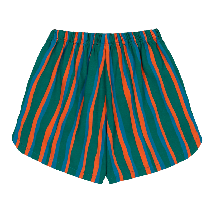 JM striped shorts - Green