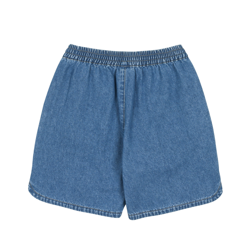 Bird denim shorts - Blue