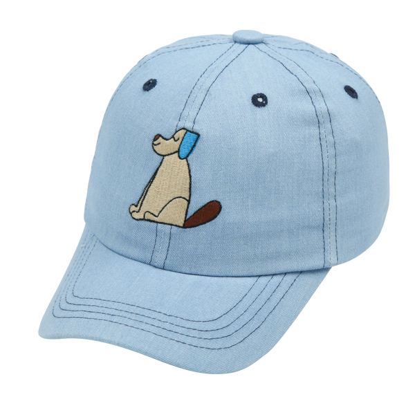 Mr dog denim cap - Blue