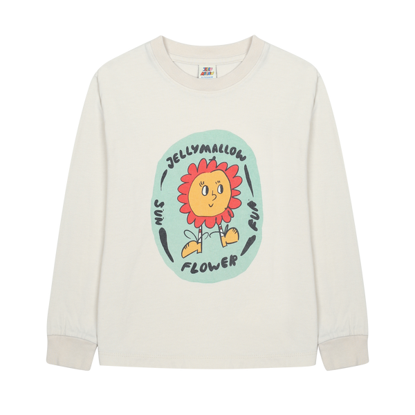 Sunflower long sleeve tee - Cream