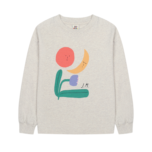 Nature long sleeve tee - Oatmeal