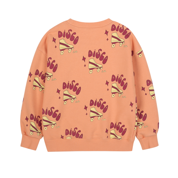 Disco sweatshirt - Washed orange