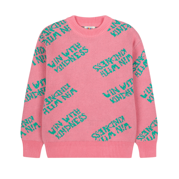 Kindness jacquard knit - Pink