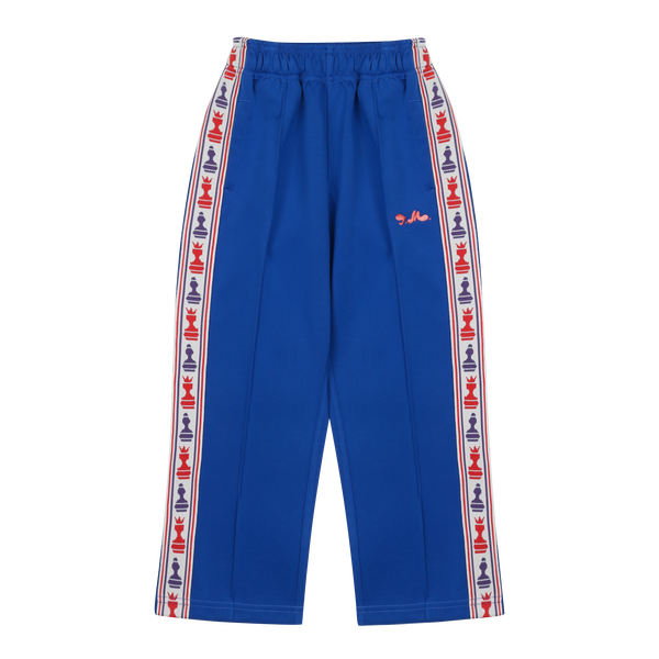 Chess track pants - Blue