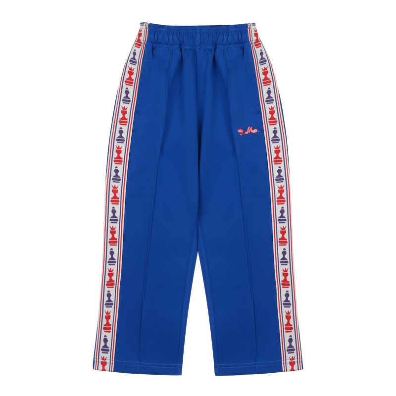 Chess track pants - Blue