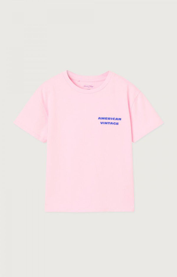 Kids fizvalley tee - Baby pink