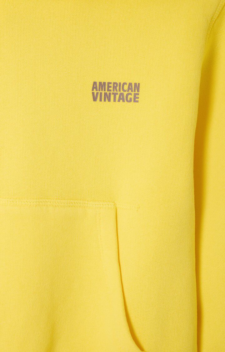 Kids izubird sweatshirt hoodie - Acacia yellow
