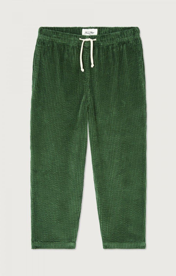 Corduroy padow pants kids - Green