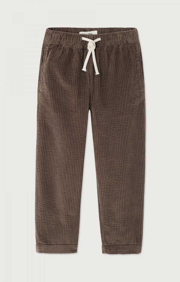Corduroy padow pants kids - Vintage brown