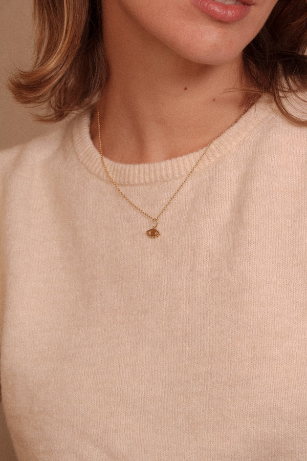 Eye necklace - Gold