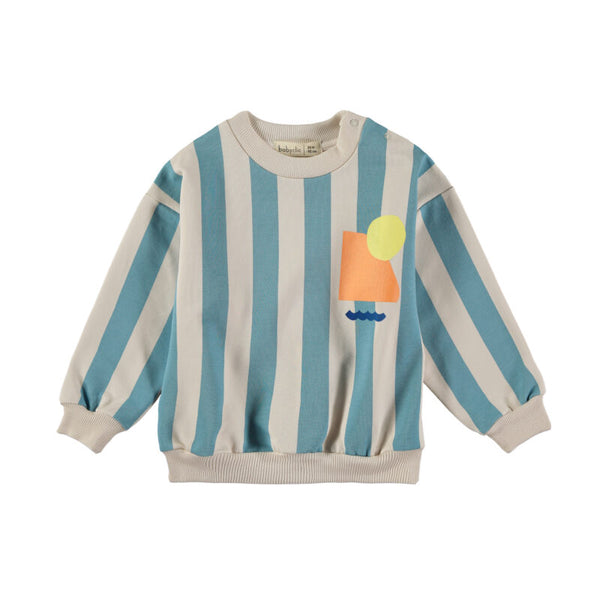 Striped sea sweater - Blue