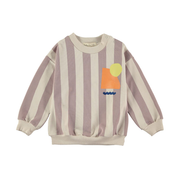 Striped sea sweater - Pink