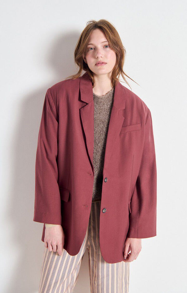 Lanow blazer - Cherry tree